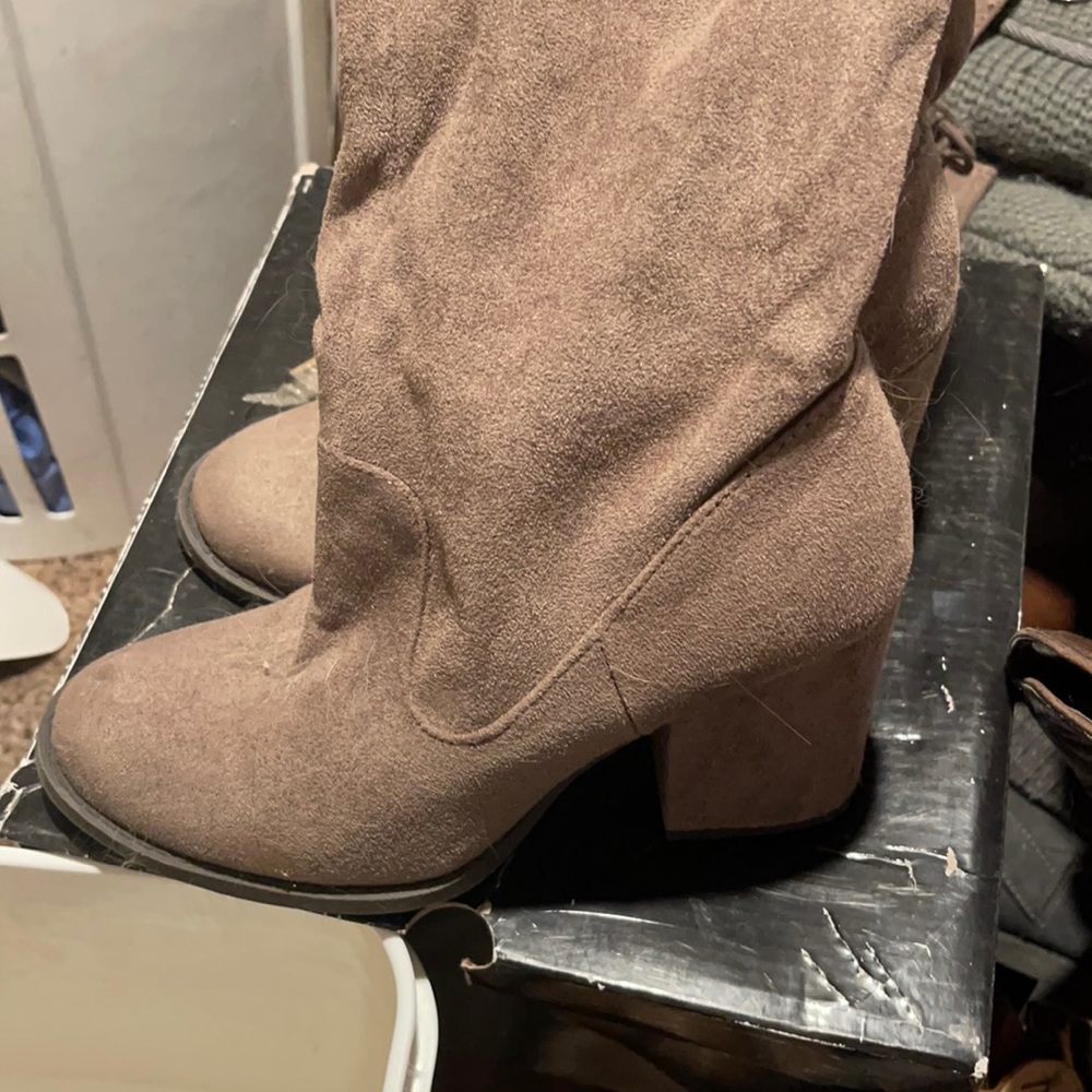 Knee high boots